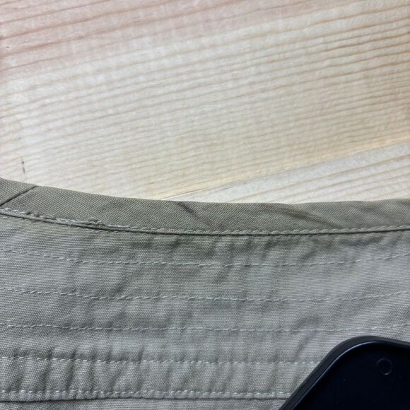 Vintage Gap Vest Large Brown Full Zip Cargo Fishing Hunting Outdoors - Picture 11 of 14